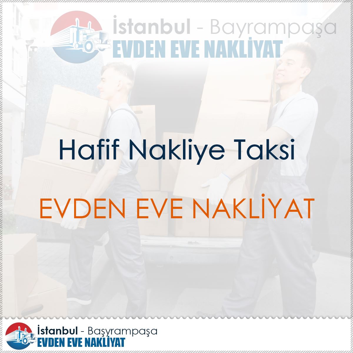 Hafif Nakliye Taksi : Kapak Görseli